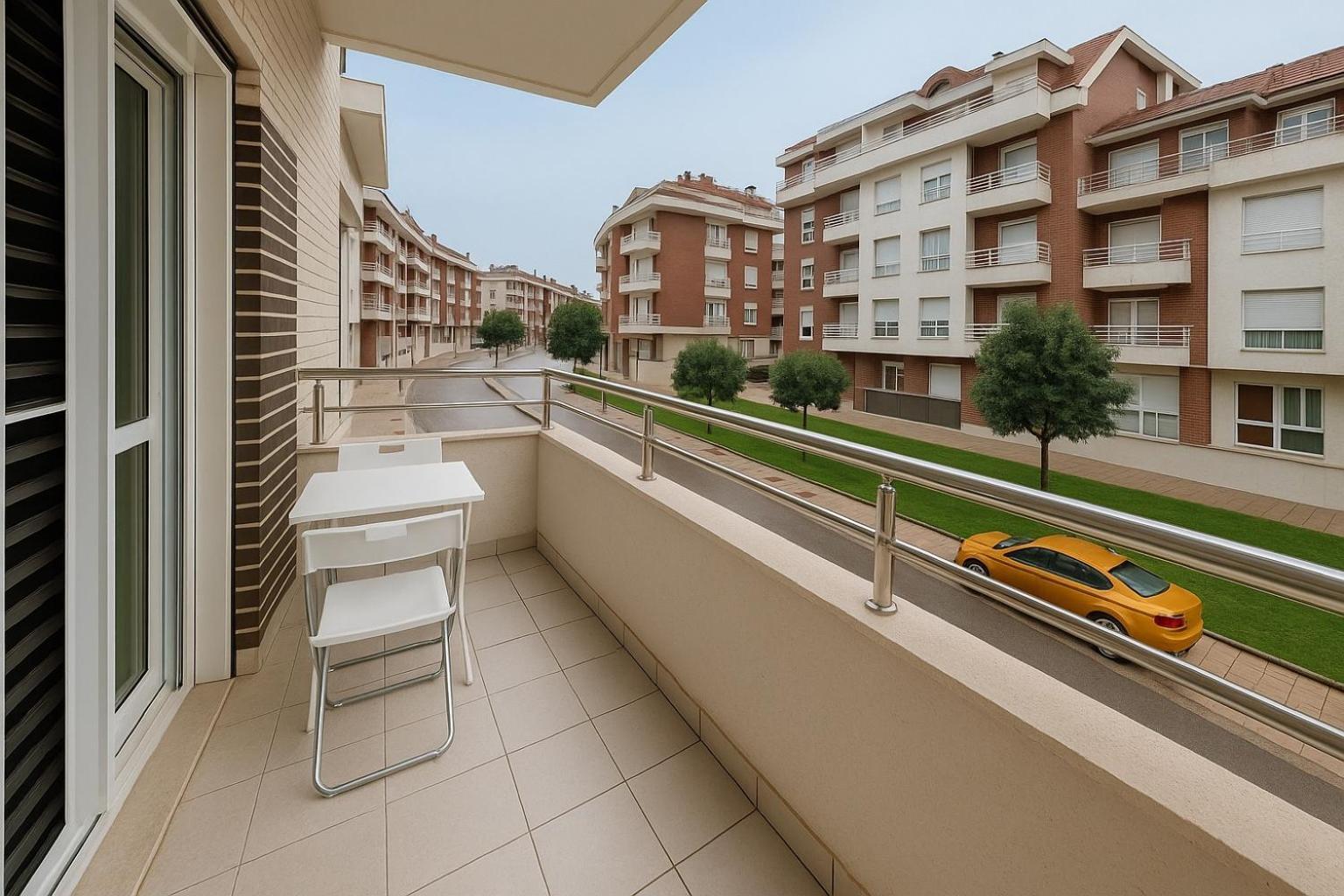 Apartamento Centro Con Garaje กาสโตร-อูร์เดียเลส ภายนอก รูปภาพ